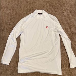 Honma mens white long sleeve shirt size large